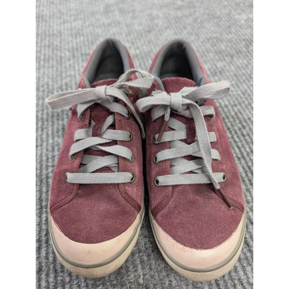 Teva FreeWheel‎ Sneakers Shoes Womens 7.5 Purple Suede Low Top Casual Gorpcore